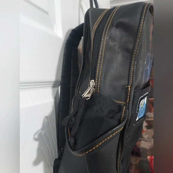 Vintage Disney Fun & Friendly Pooh Gear Black Winnie the Pooh Bookbag - Picture 7 of 13